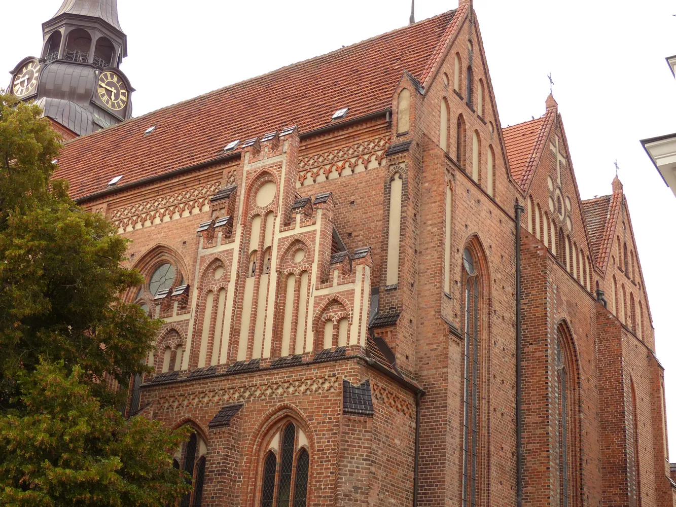 Pfarrkirche St. Marien in Güstrow - Güstrow Marien897Ostgiebel von SO