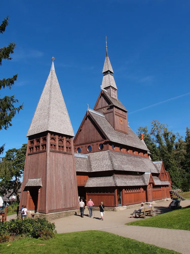 Stabkirche Hahnenklee - HahnenkleeStabkircheSuedwest