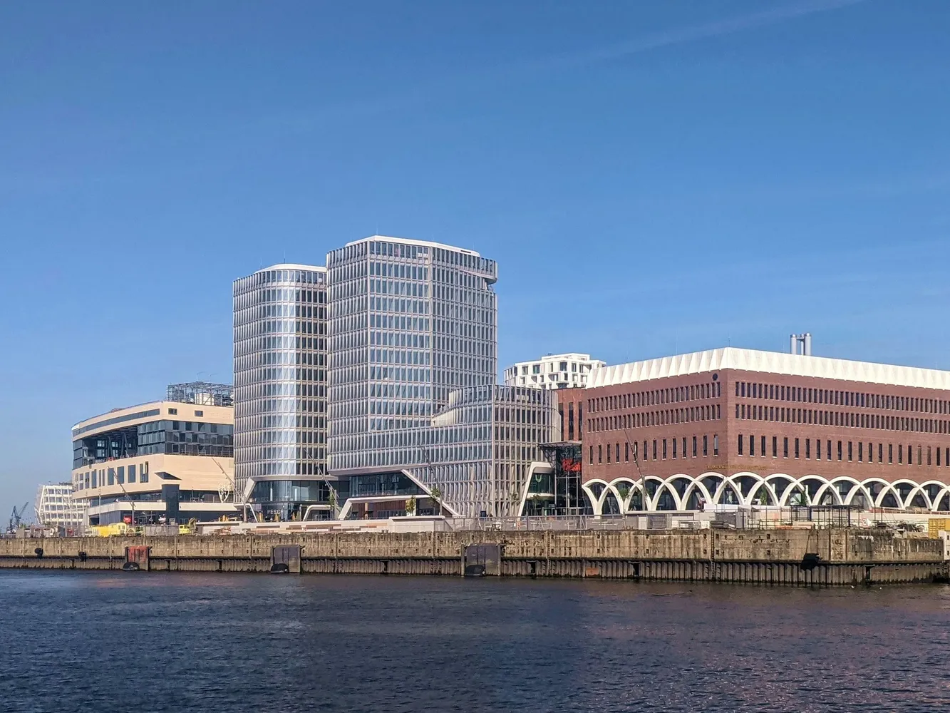 Westfield Hamburg-Überseequartier - Hc-westfield und cruise-center vom baakenhöft2a