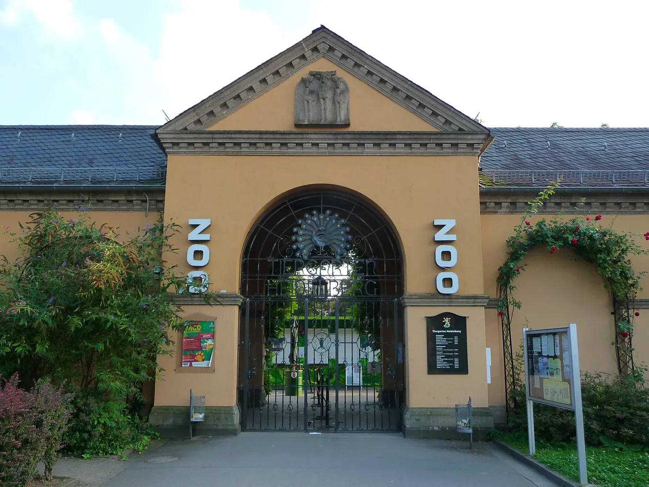 Zoo Heidelberg - Heidelberg Tiergarten Haupteingang