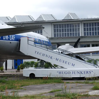 Technikmuseum Hugo Junkers - IL-14 im Technikmuseum Dessau 2