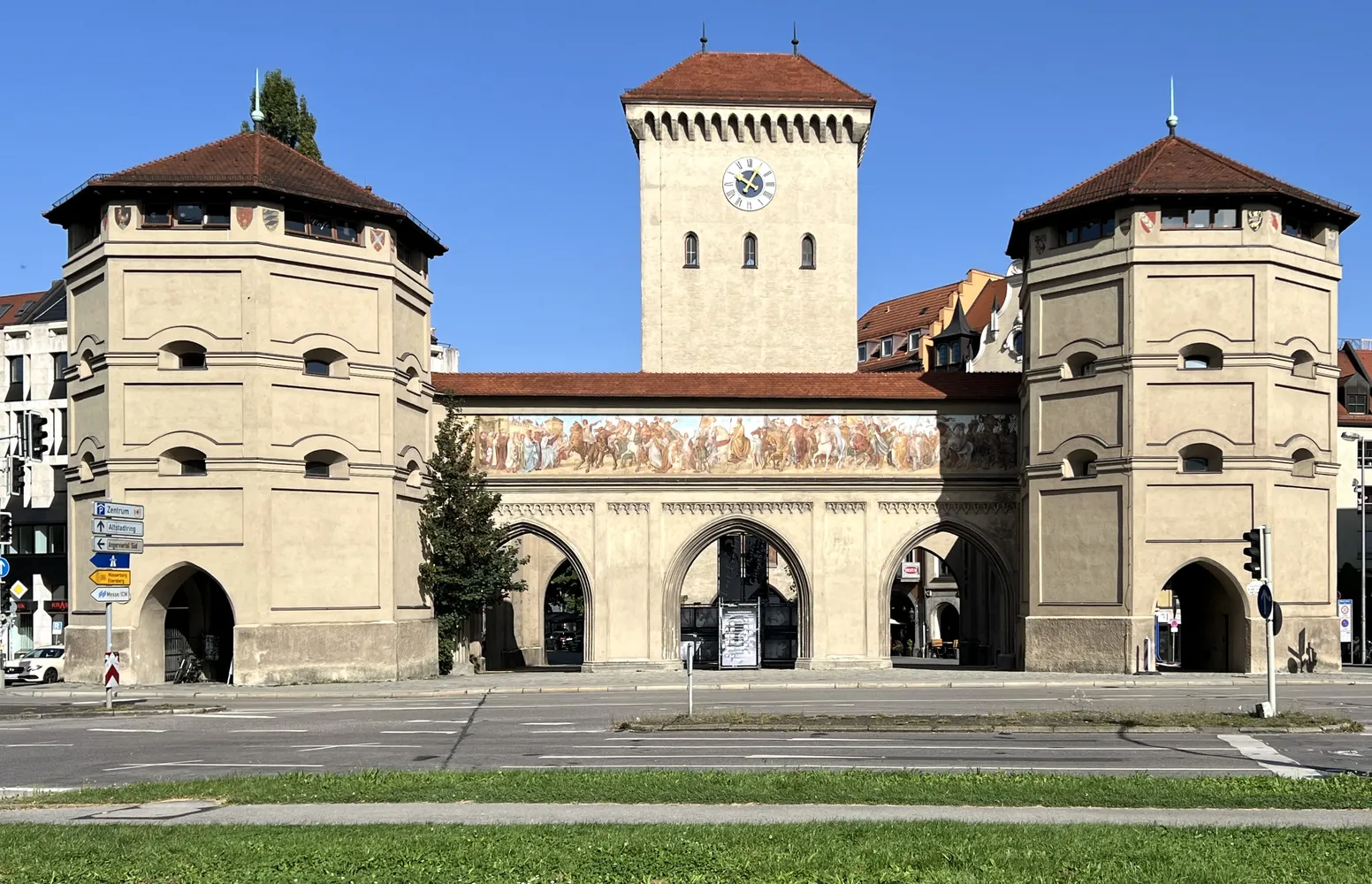 Isartor - Isartor München, ohne Autos