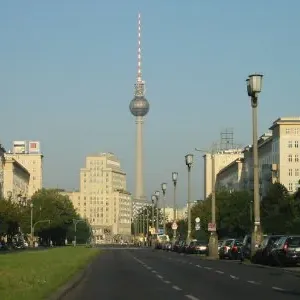 Karl-Marx-Allee - Karl-Marx-Allee Fernsehturm