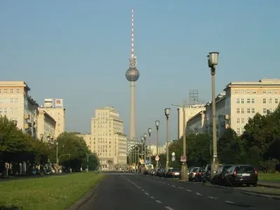 Karl-Marx-Allee - Karl-Marx-Allee Fernsehturm