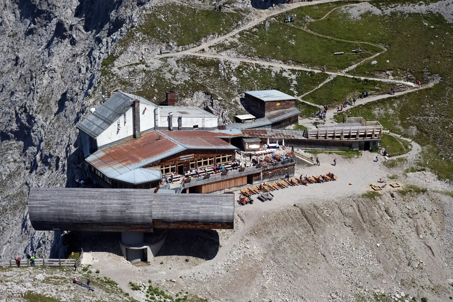 Karwendelbahn - Karwendelbahn upper station