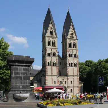 Basilika St. Kastor - Koblenz im Buga-Jahr 2011 - Basilika St Kastor 01