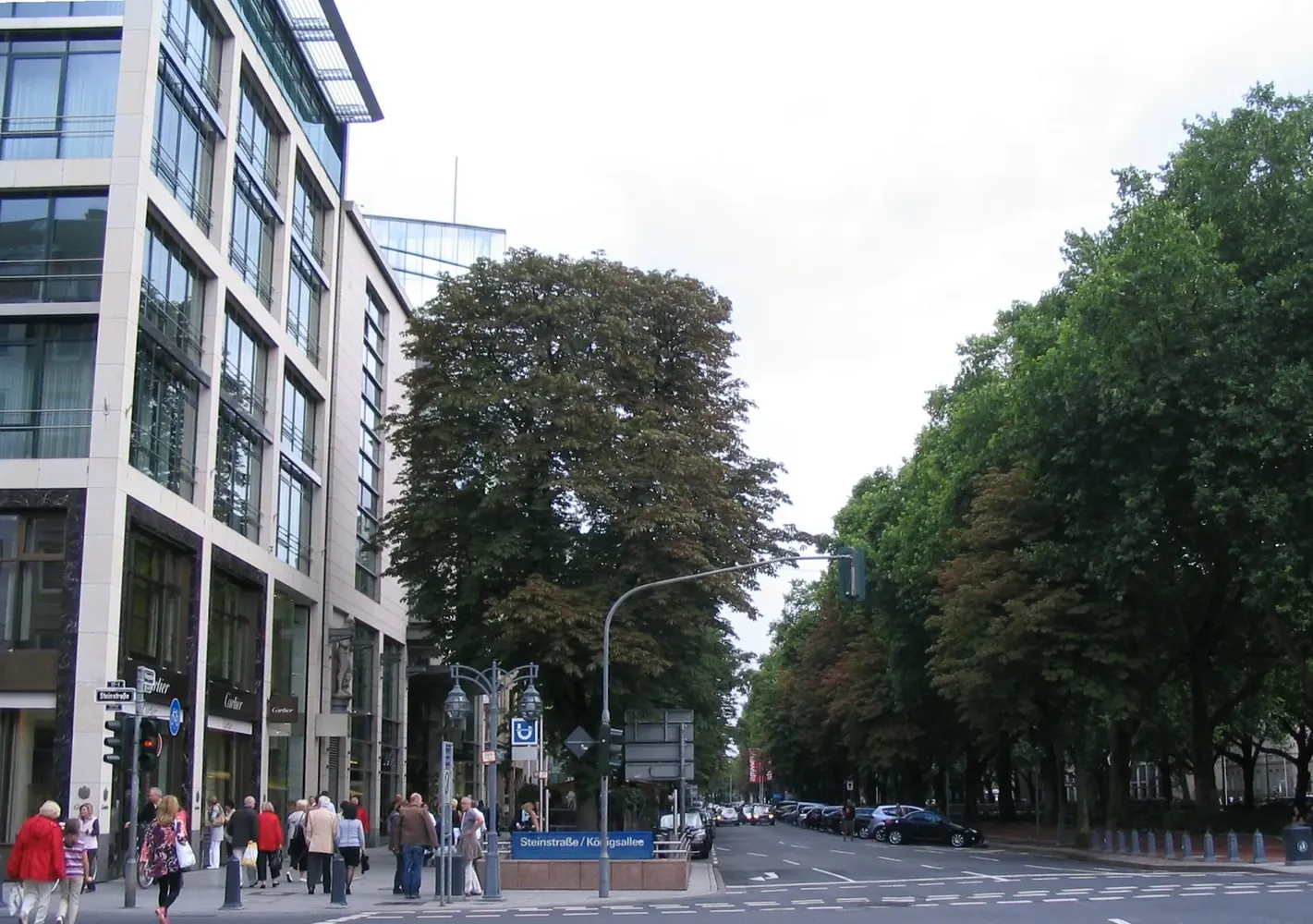 Königsallee - Königsallee Düsseldorf 2010-08-08