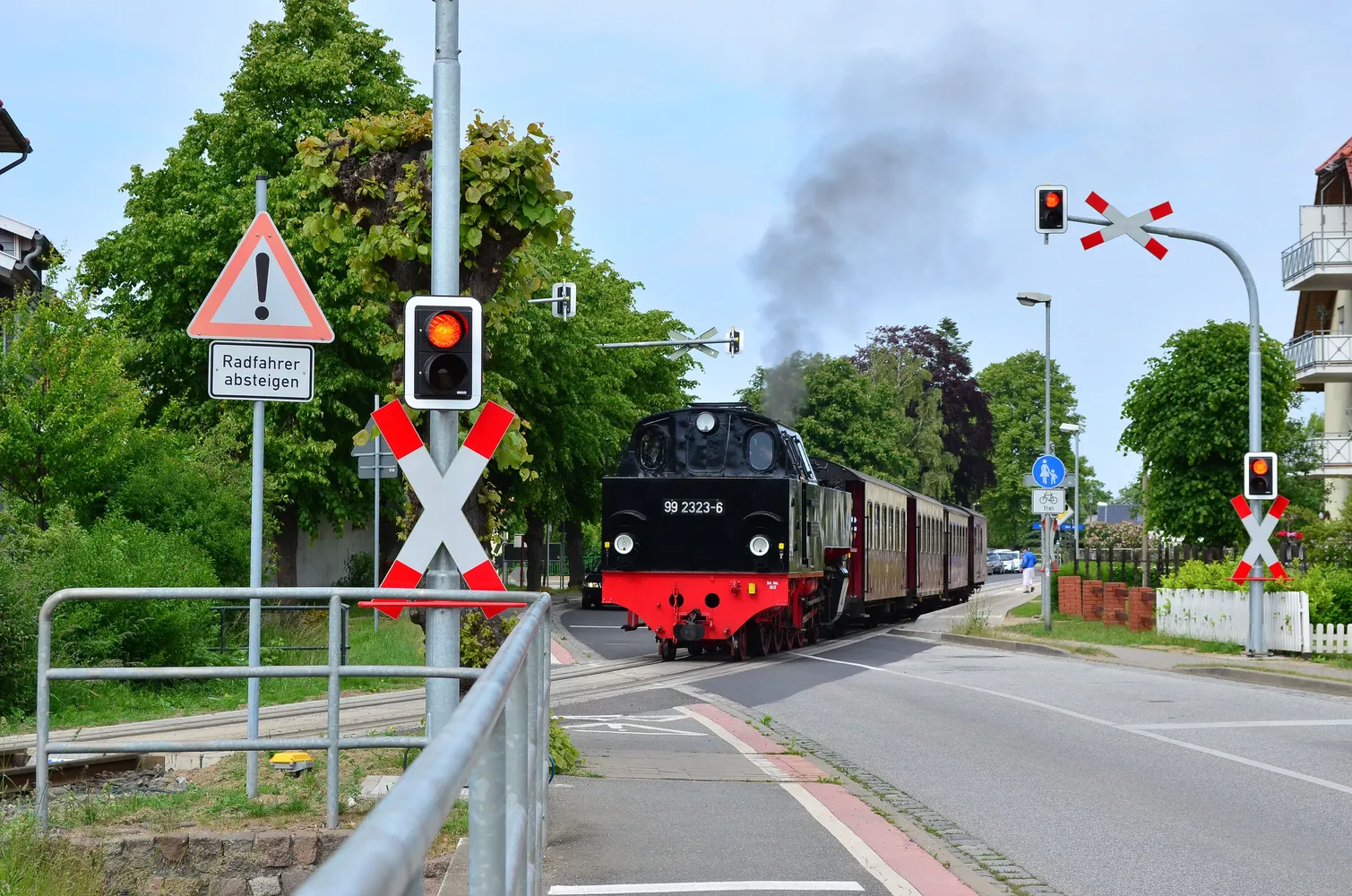 Mollibahn - Kühlungsborn, Molli, nach Haltepunkt Mitte 2