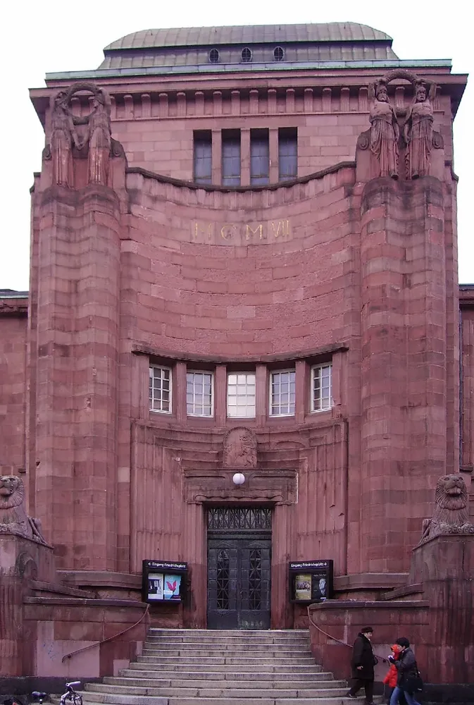 Kunsthalle Mannheim - Kunsthalle Mannheim Eingangsportal