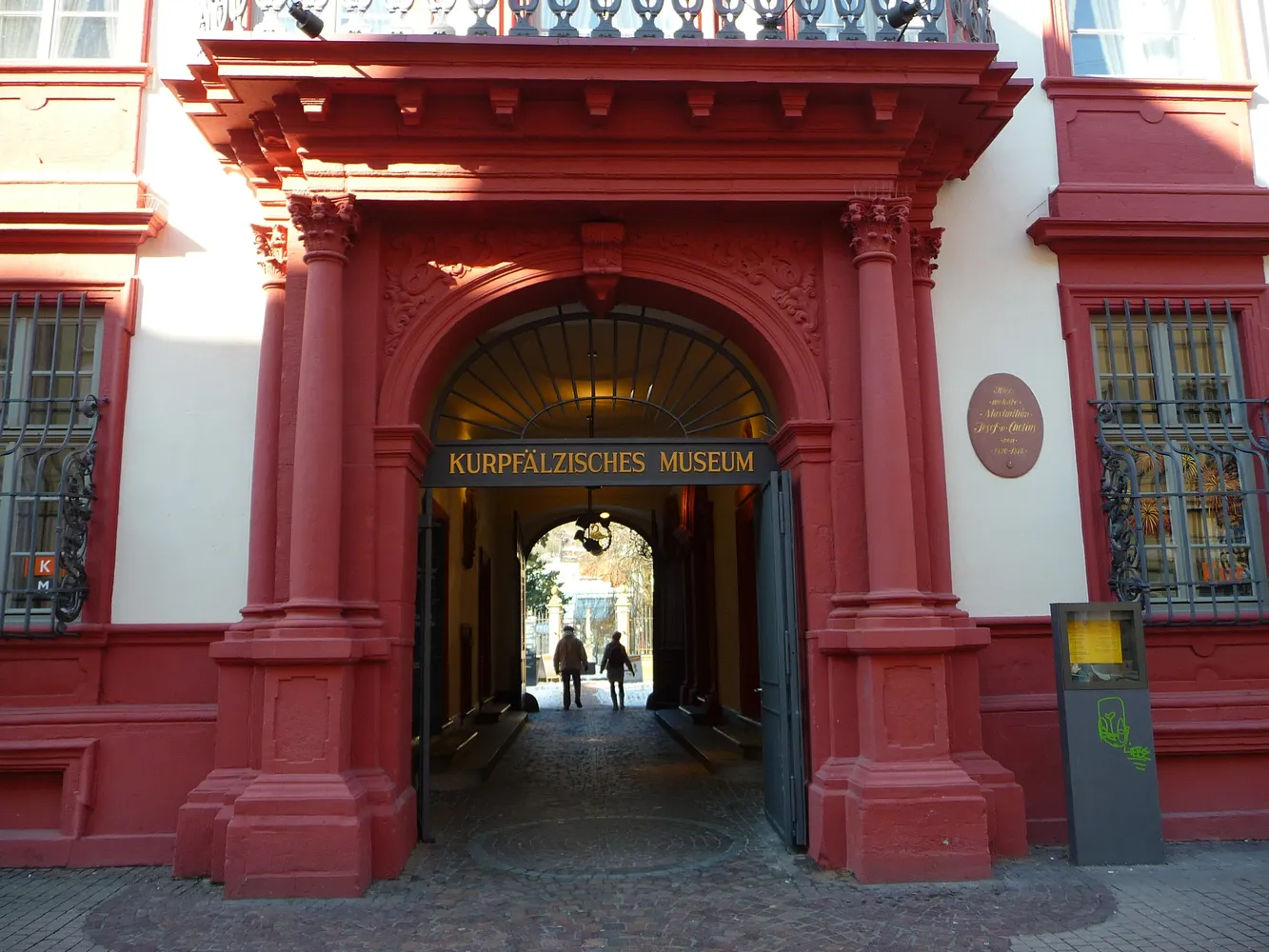 Kurpfälzisches Museum - Kurpfälzisches Museum Haupteingang