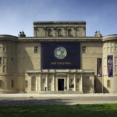 Landesmuseum für Vorgeschichte - Landesmuseums für Vorgeschichte Sachsen-Anhalt in Halle - Außenansicht