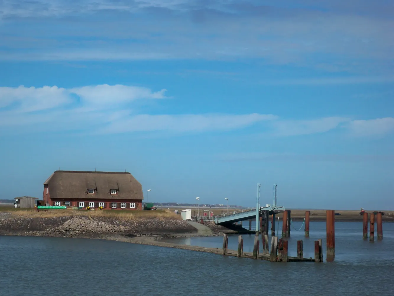 Nordmarsch-Langeneß - Langeness Hafen gross