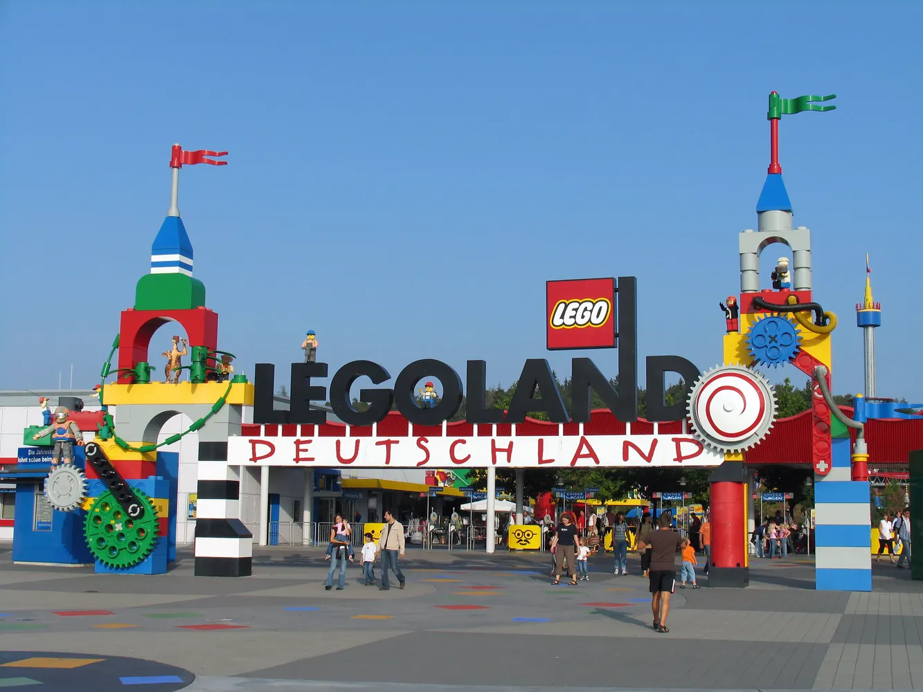 Legoland in Günzburg - Legoland de Entrance