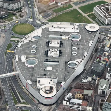 Limbecker Platz - Limbecker Platz Luftaufnahme Blickrichtung Nord 2014