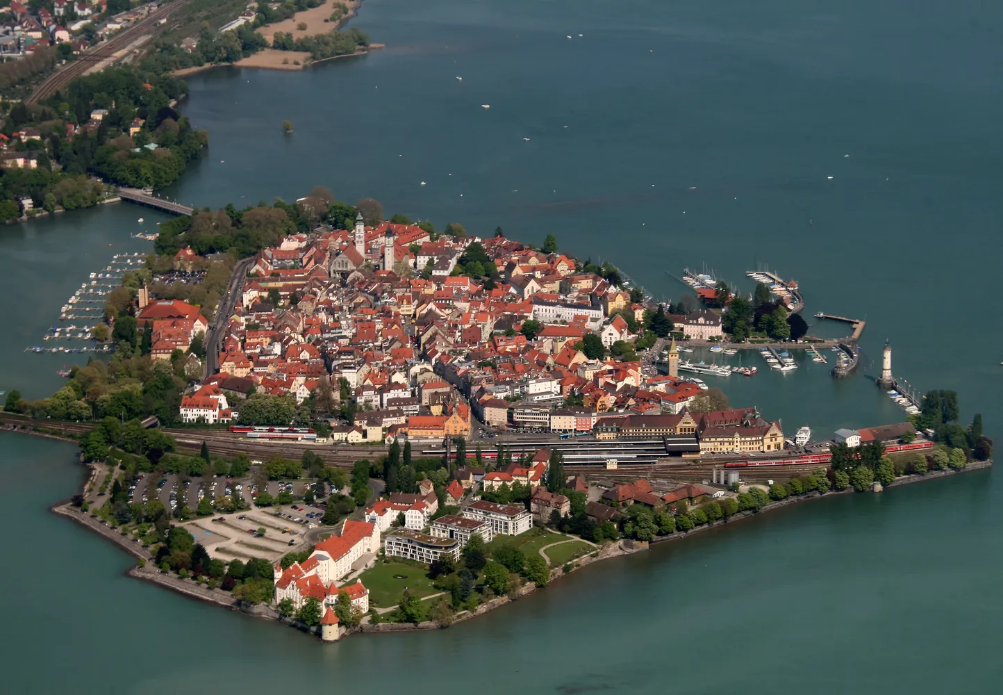 Altstadt auf der Insel Lindau - LindauInsel
