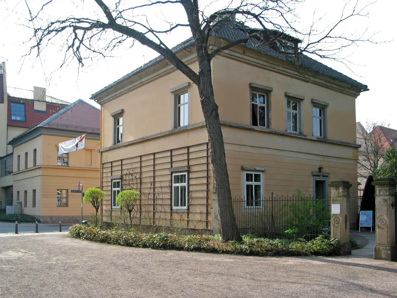 Liszt-Haus - Liszthaus in Weimar (Südostansicht)
