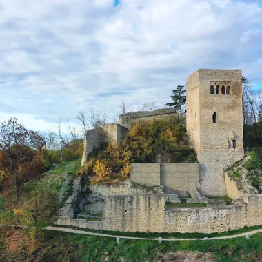Burgruine Lobdeburg - Lobdeburg jJena November 2022 front