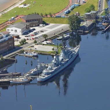 Deutsches Marinemuseum Wilhelmshaven - Luftaufnahmen Nordseekueste 2012 05 D90 by-RaBoe 212