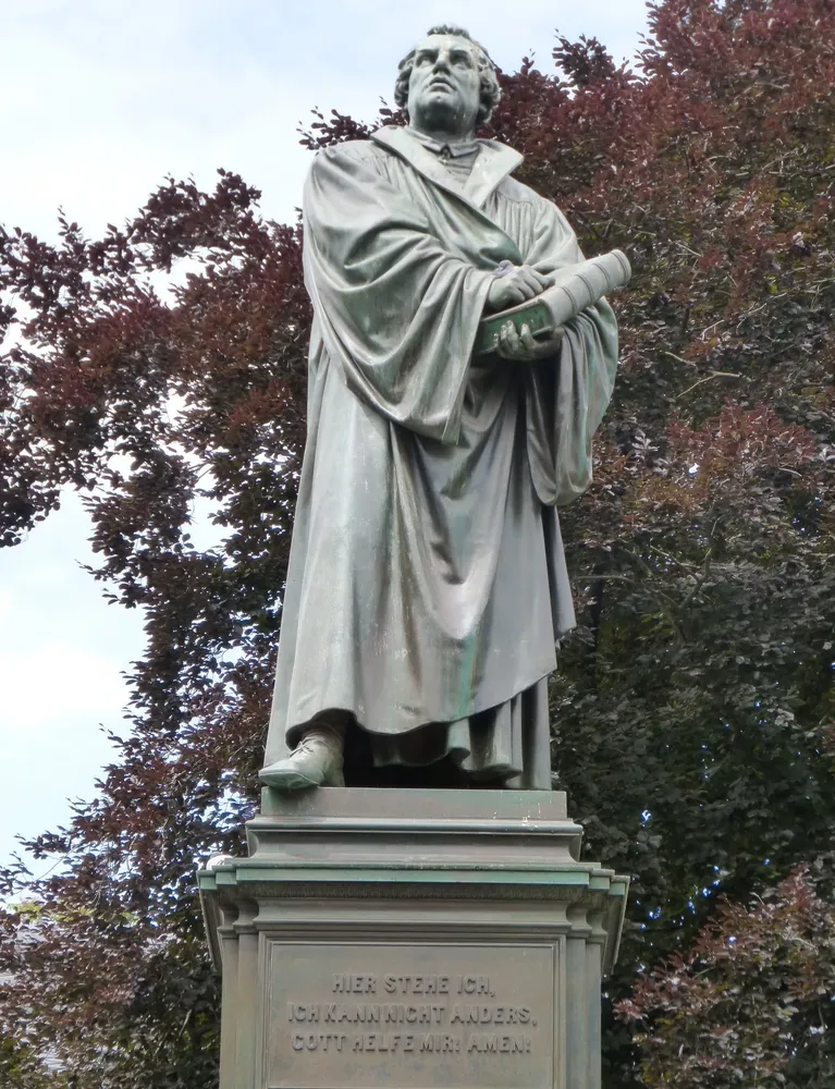 Lutherdenkmal - Luther statue, Martin-Luther-Denkmal, Worms