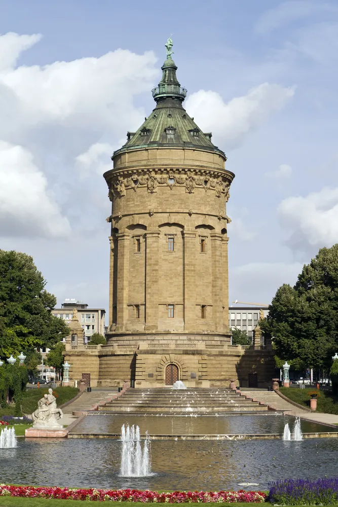 Mannheimer Wasserturm - Mannheim Wasserturm 20130901