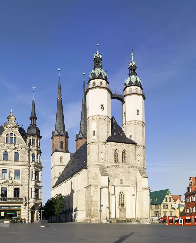 Marktkirche Unser Lieben Frauen - MarienkircheHalle Ostseite 2