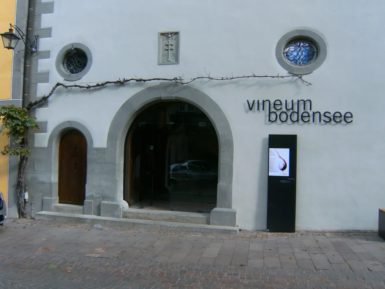 Vineum Bodensee in Meersburg - Meersburg-vorburggasse-vineum-eingang