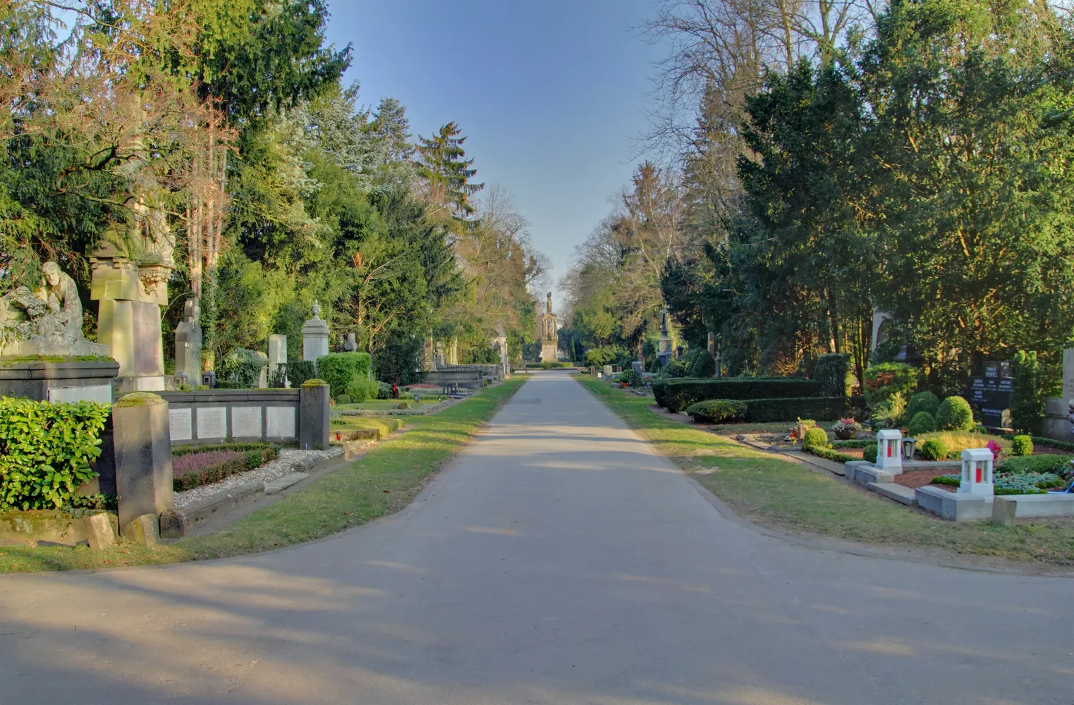 Melaten-Friedhof - Melaten Millionenallee Ansicht