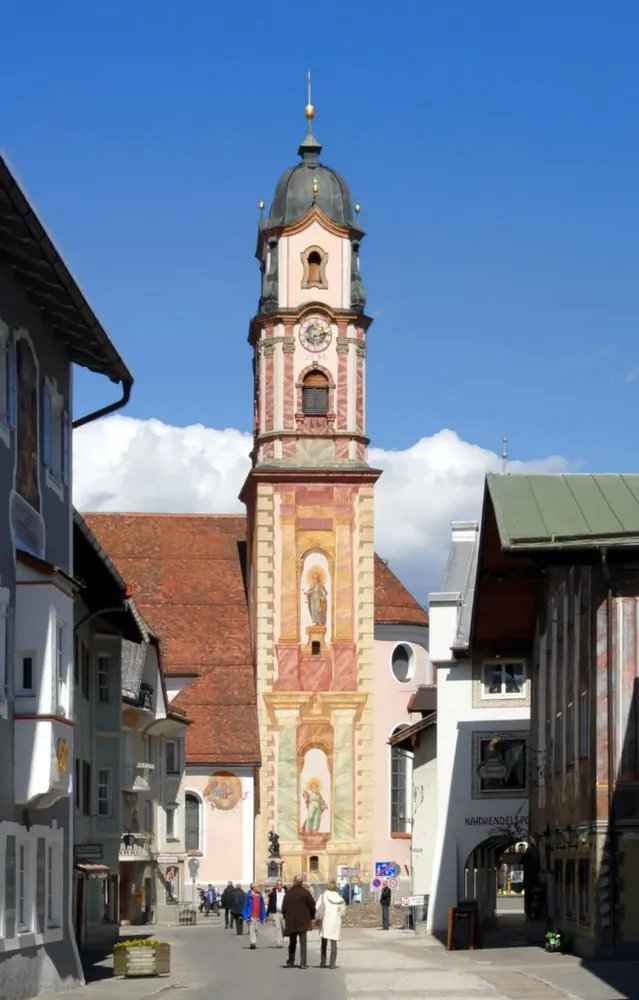 Pfarrkirche St. Peter und Paul - Mittenwald St Peter u Paul