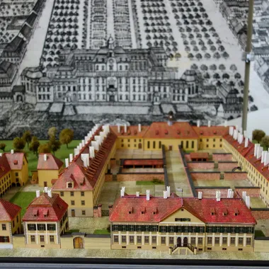 Strafvollzugsmuseum Ludwigsburg - Modell Zuchthaus Ludwigsburg Stand 1790 Strafvollzugsmuseum Ludwigsburg