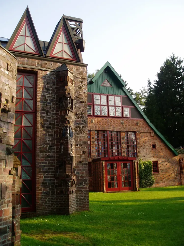Museum Kunststätte Bossard - Nordseite des Kunsttempels, Kunststaette Bossard