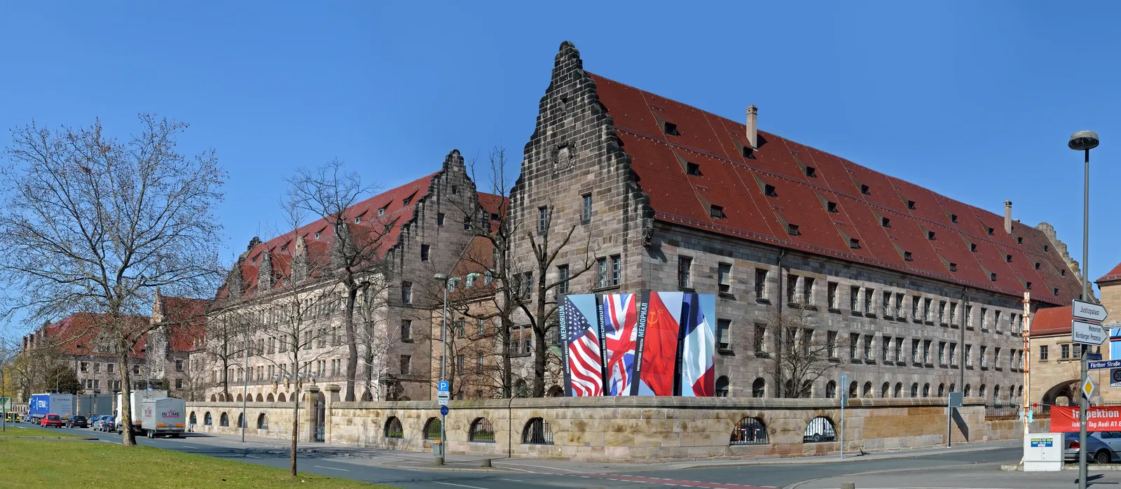 Nürnberger Justizpalast - Nuremberg - justice palace 2012 (aka)