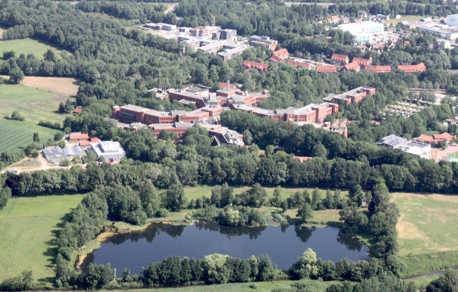 Botanischer Garten Oldenburg - Oldenburg Luftaufnahme PD 060