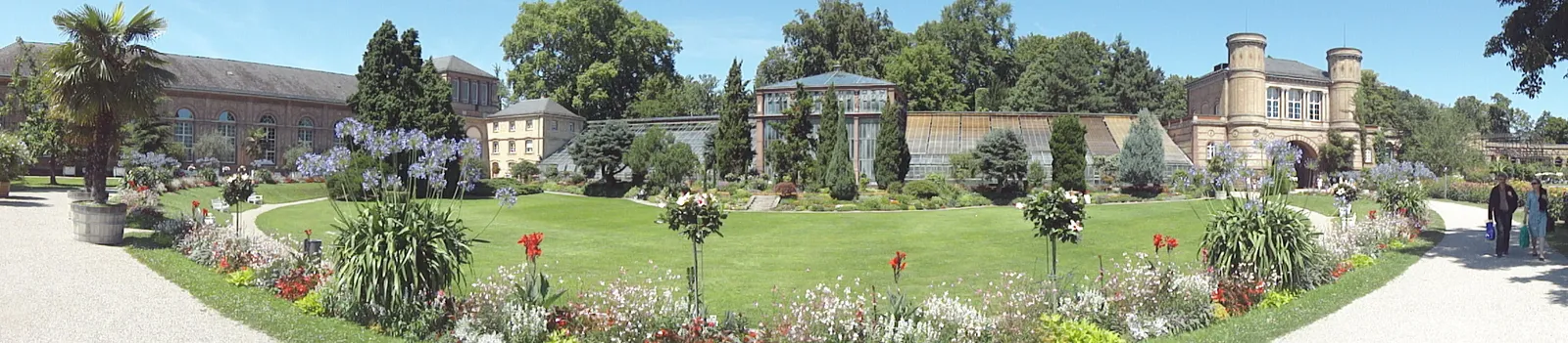 Botanischer Garten Karlsruhe - Panorama Botanischer Garten Karlsruhe