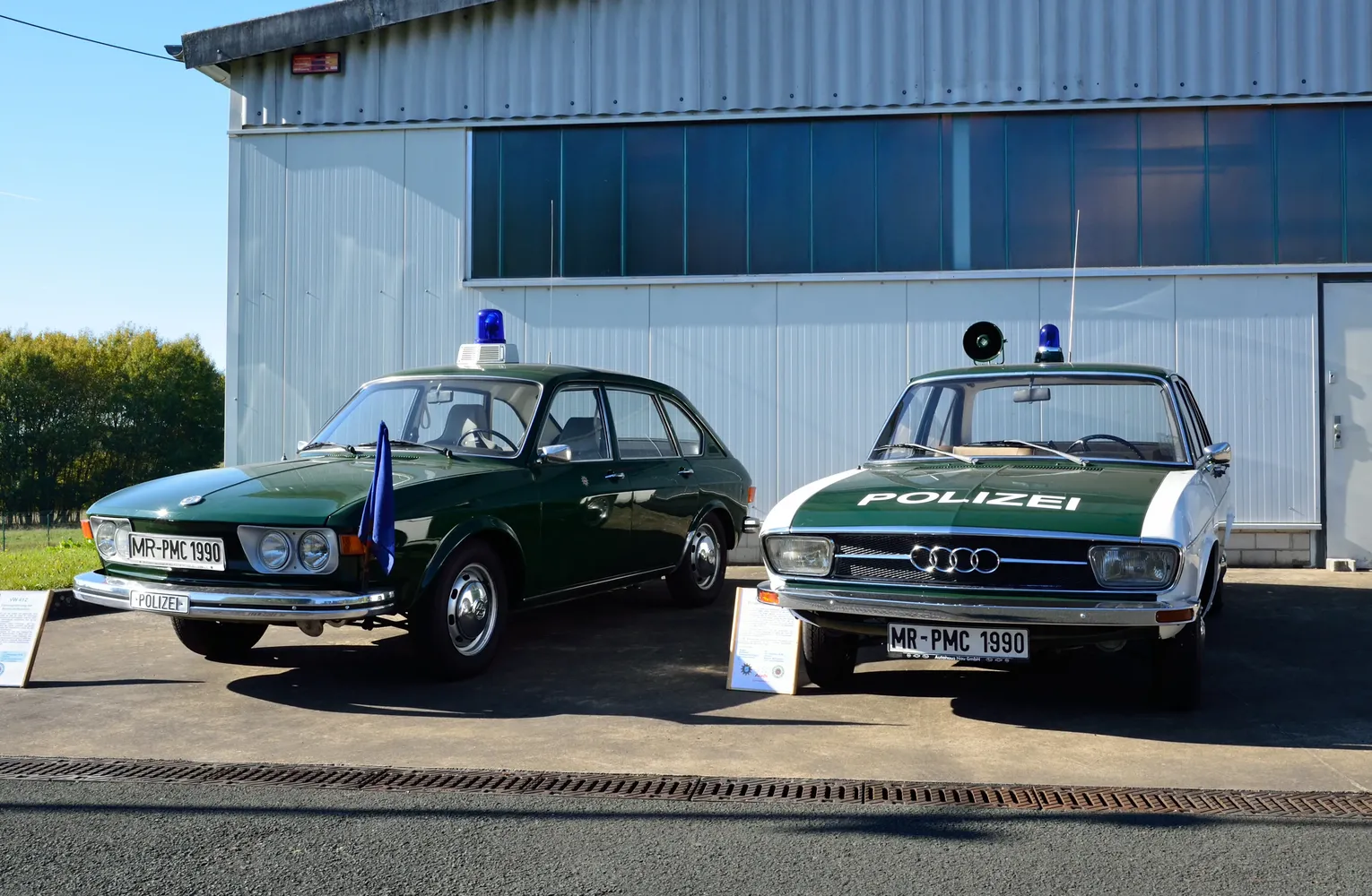 Erstes Deutsches Polizeioldtimer Museum - Polizeioldtimer VW und Audi
