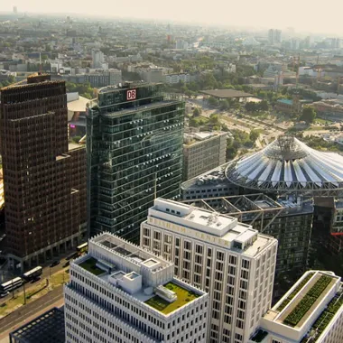 Potsdamer Platz - PotsdamerPlatz Vogelperspektive 2004 1