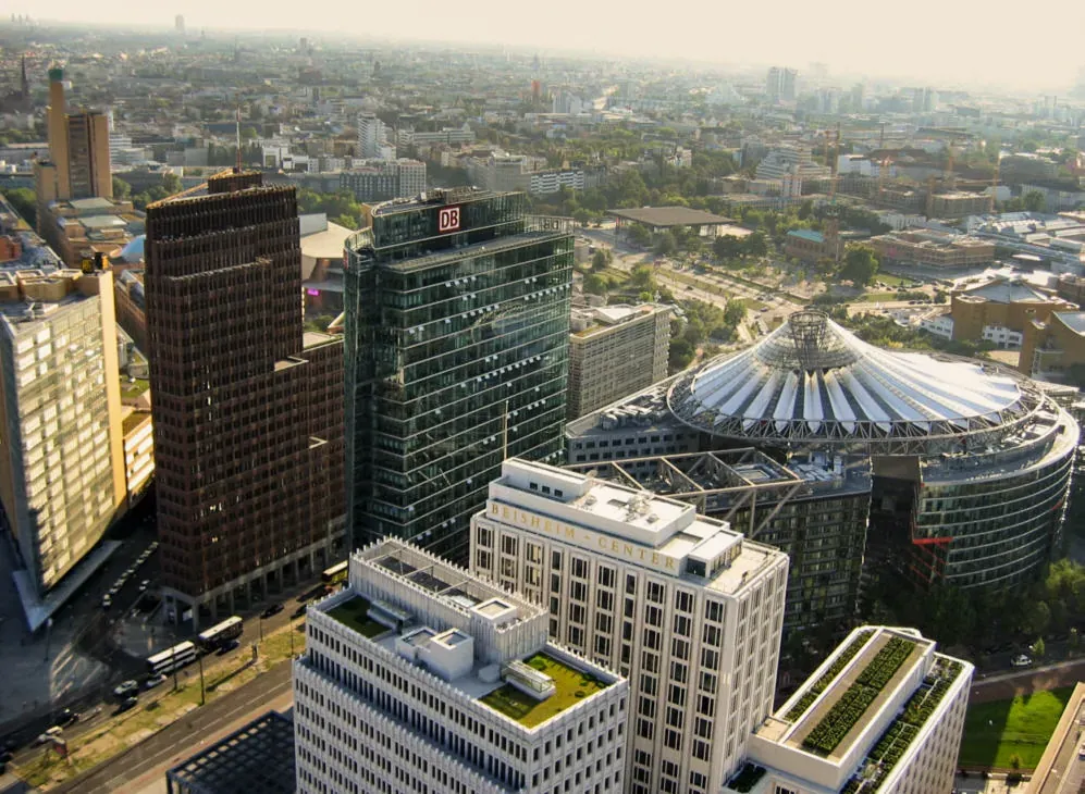 Potsdamer Platz - PotsdamerPlatz Vogelperspektive 2004 1