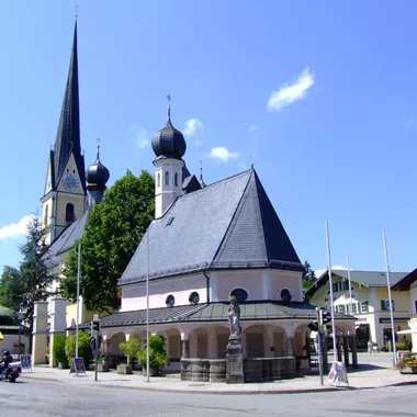 Stadt Prien - PrienKircheMarktplatz