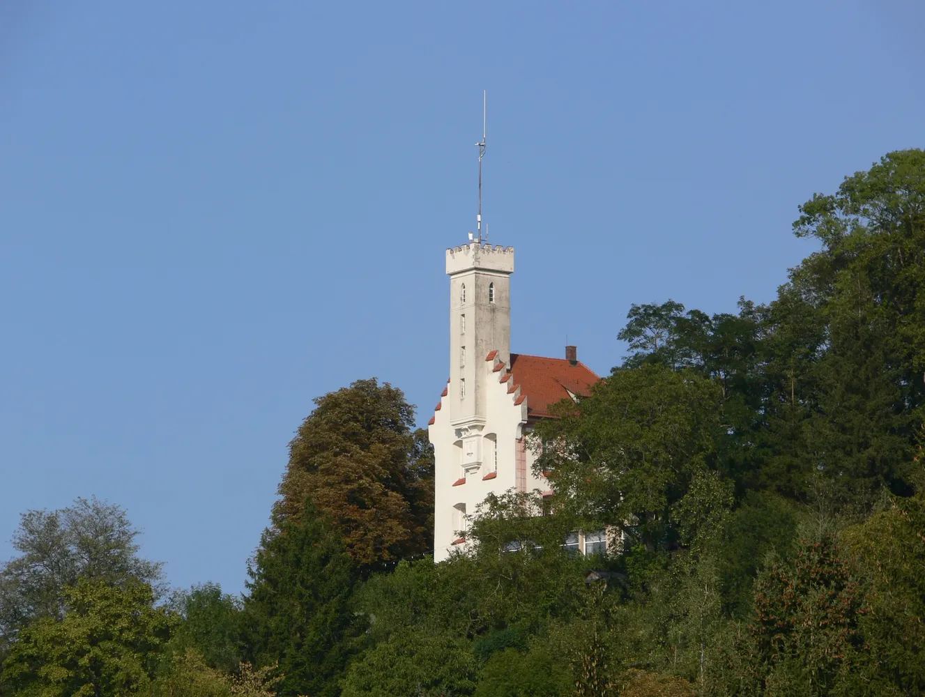Aussichtsplateau Veitsburg - Ravensburg Veitsburg Schlösschen 2