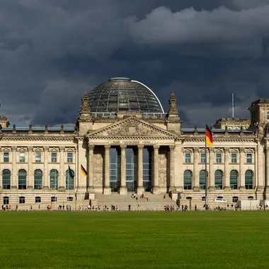 Reichstagsgebäude - Reichstagsgebäude von Westen