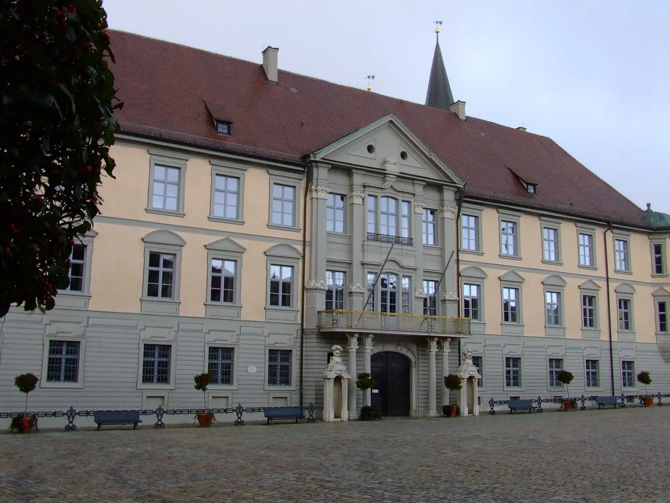 Hofgarten der Eichstätter Sommerresidenz - Residenz Eichstätt