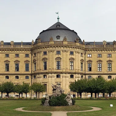 Würzburger Residenz - Residenz Würzburg, Südfront, 1