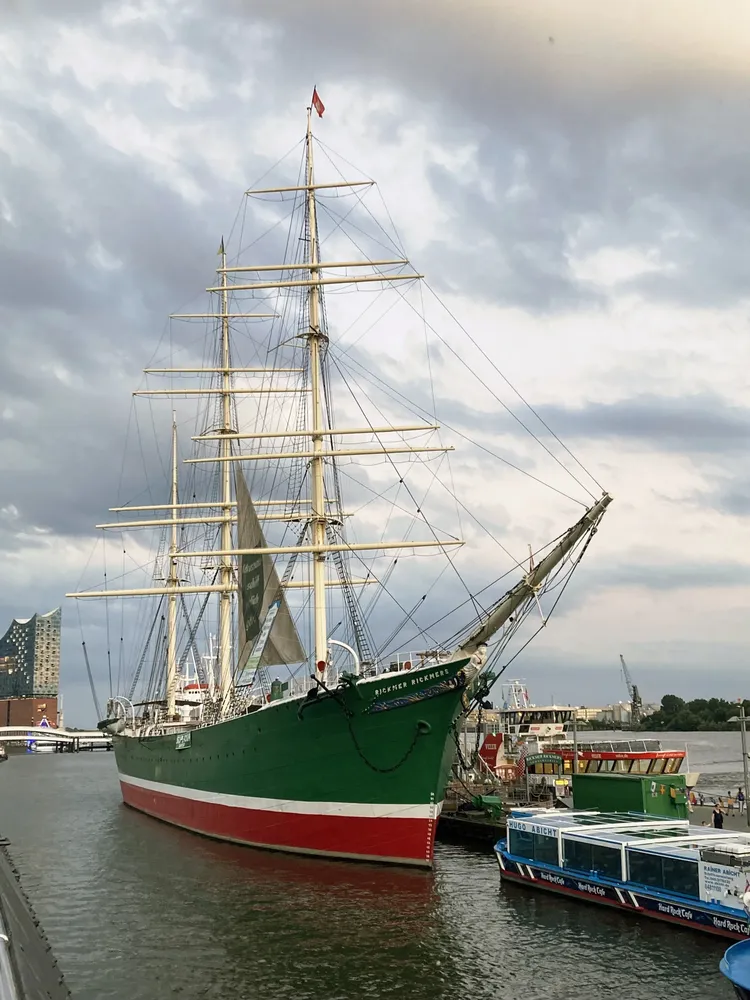 Museumsschiff Rickmer Rickmers - Rickmer Rickmers HH 08-2023