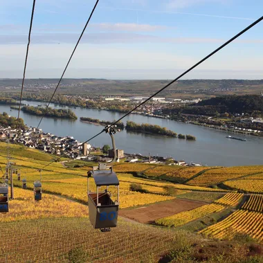 Seilbahn Rudesheim - Rüdesheim am Rhein Seilbahn (01)