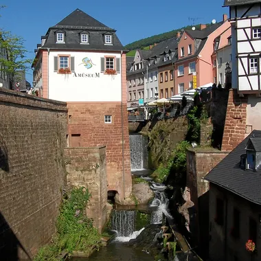 Saarburg Wasserfall - Saarburg Wasserfall