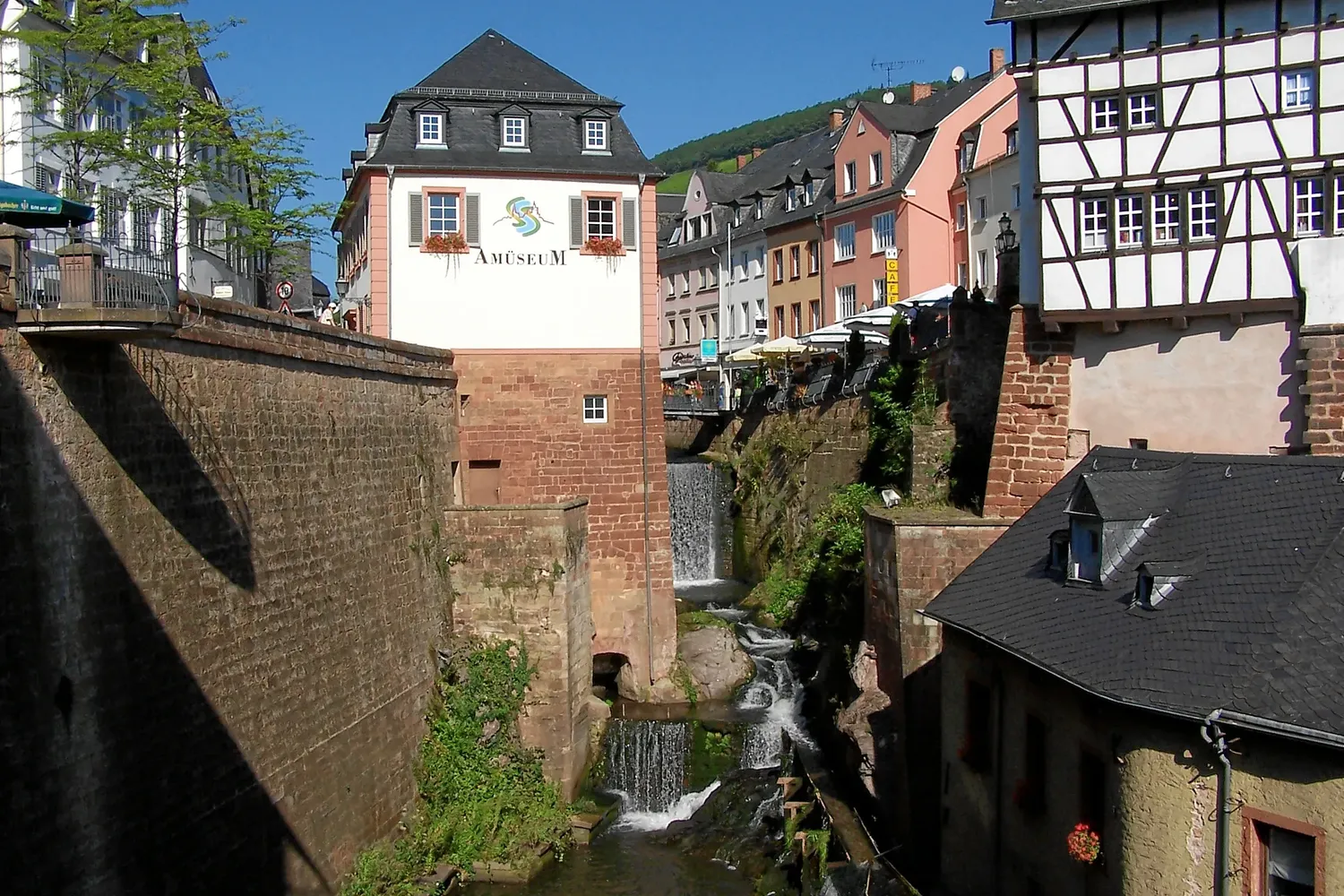 Saarburg Wasserfall - Saarburg Wasserfall