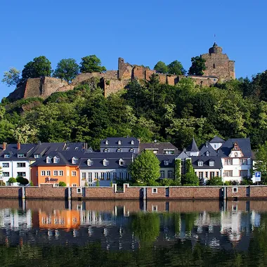 Burg Saarburg - Saarburgansicht