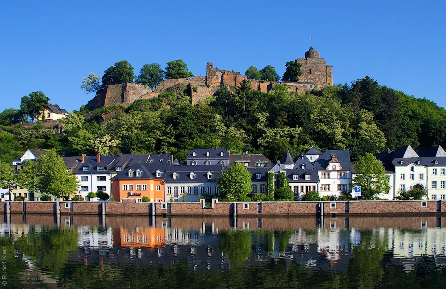 Burg Saarburg - Saarburgansicht