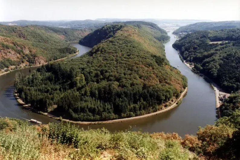 Saarschleife in Mettlach - Saarloop