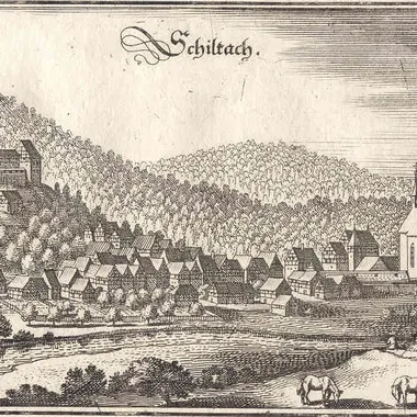 Ruine Schiltach - Schiltach nach Merian