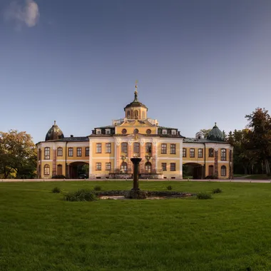 Schloss Belvedere - Schloss Belvedere Weimar Panorama